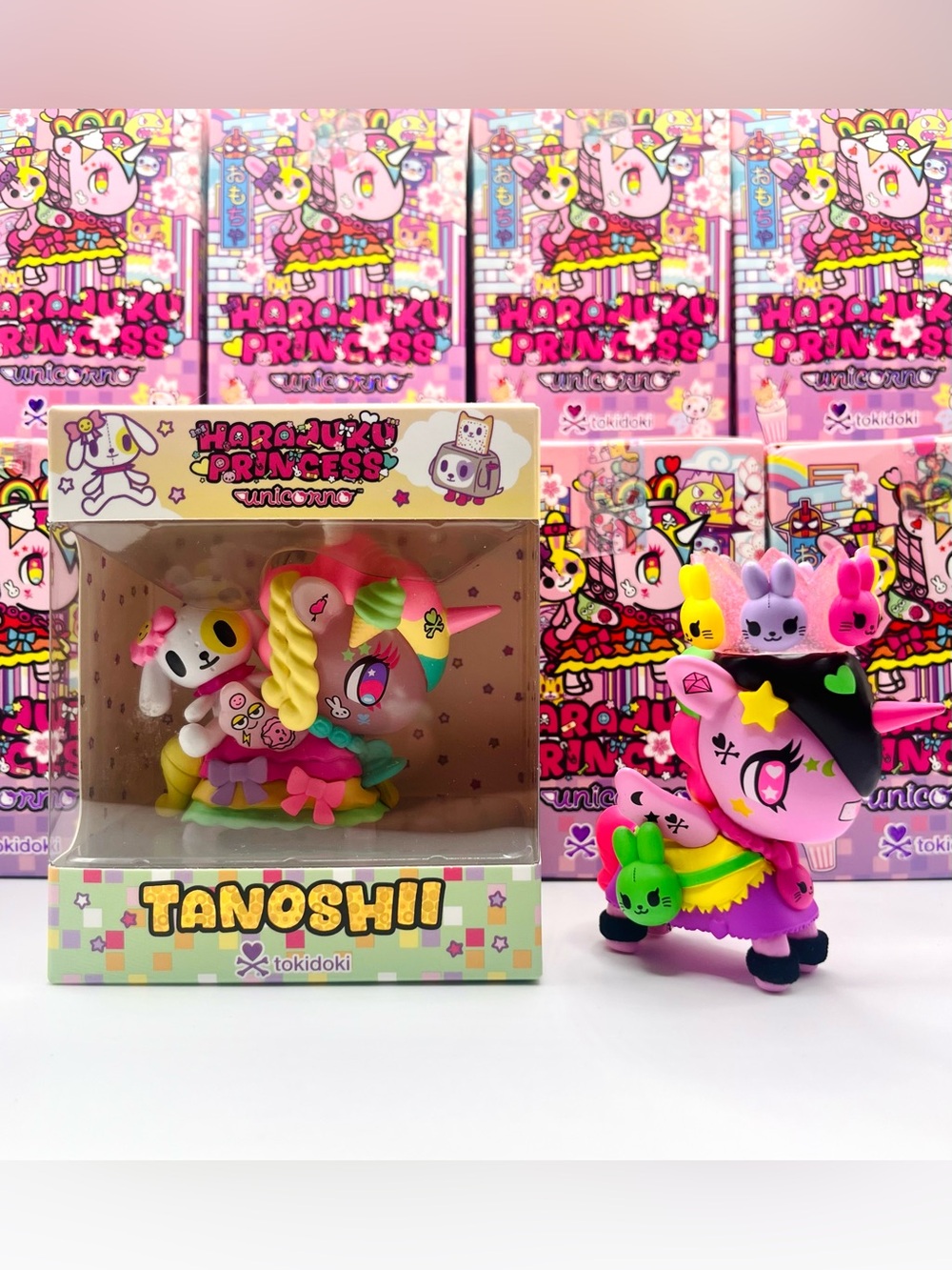 Tokidoki Harajuku Princess Unicorno Complete Set With Chaser - Picture 10 of 11